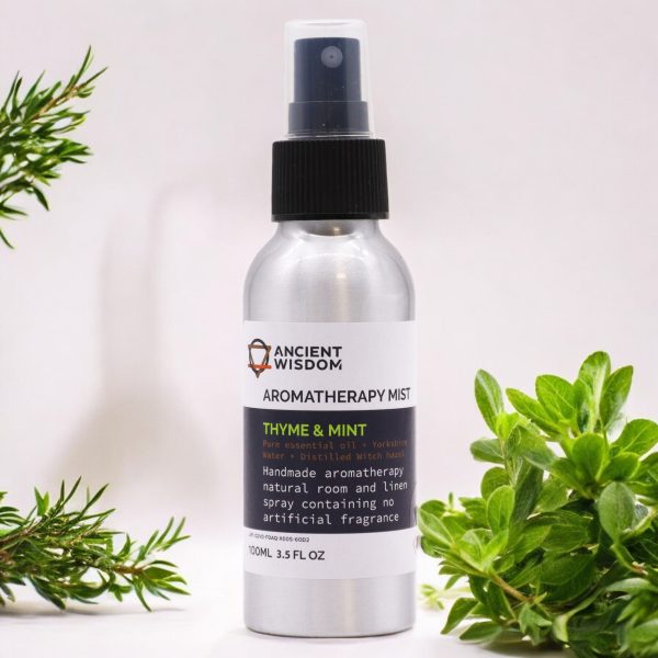 Essential Oil Mists 100ml - Thyme and mint - Image 2