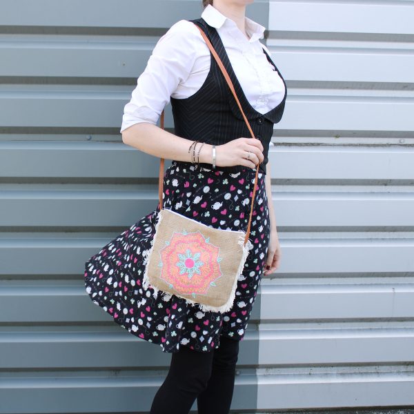 Fab Fringe Bag - Mandala Embroidery - Image 2