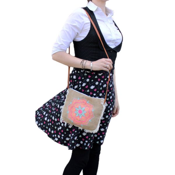 Fab Fringe Bag - Mandala Embroidery - Image 3