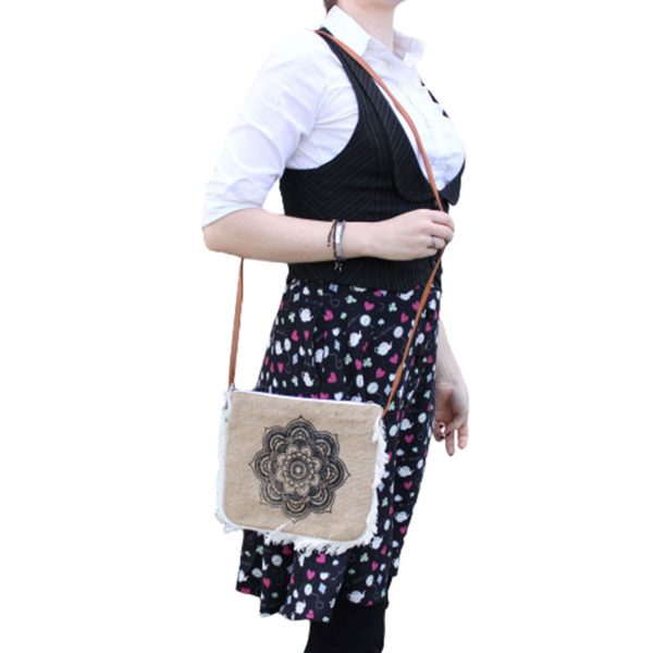 Fab Fringe Bag - Mandela Print - Image 2