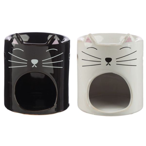 Feline Fine Ceramic Cat Head Oil Burner - Image 2