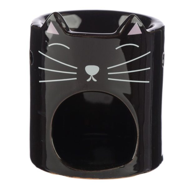 Feline Fine Ceramic Cat Head Oil Burner - Image 4