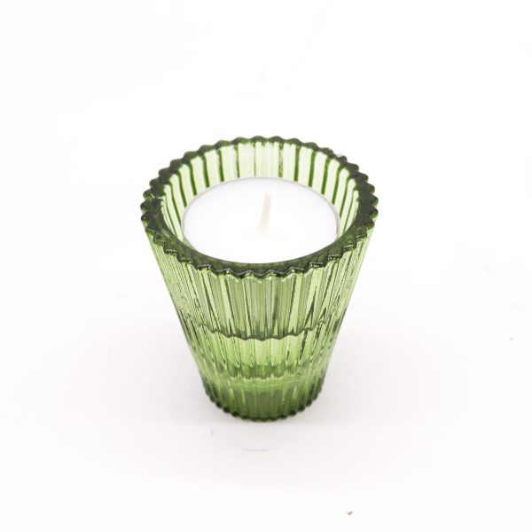 Flip Dinner Candle / Tealight Holder - Garden Jade - Image 3