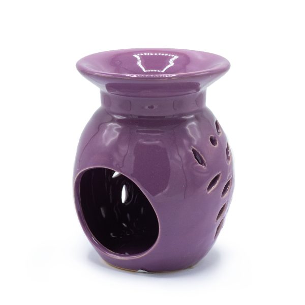 Floral Oil Burner - Lavender - Image 2