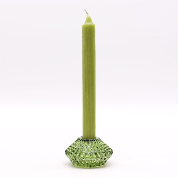 Flower Flip Dinner Candle / Tealight Holder - Garden Jade - Image 2