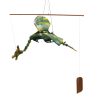 This crafty wholesale Green Coconut Dragon Mobile will make a brilliant addition to your store.Made in Indonesia