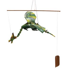 This crafty wholesale Green Coconut Dragon Mobile will make a brilliant addition to your store.Made in Indonesia