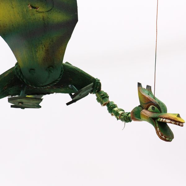 Green Coconut Dragon Mobile 37cm - Image 5