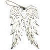 Wholesale Vintage style distressed feather wood angel wings