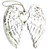 Wholesale Vintage style distressed feather wood angel wings