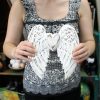 Hand Crafted Double Angel Wing & Heart - 24cm - Image 5