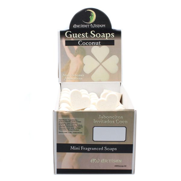 Heart Guest Soap - Coconut - Image 3