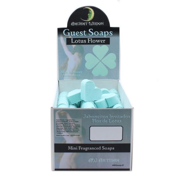 Heart Guest Soap - Lotus Flower - Image 2