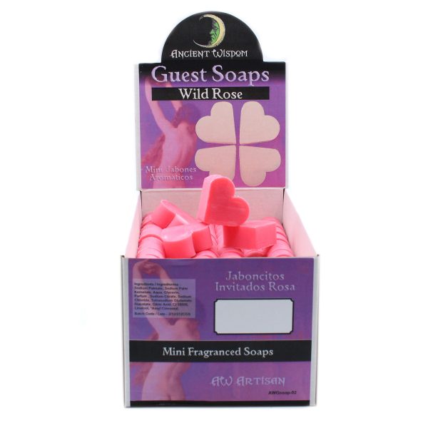 Heart Guest Soap - Wild Rose - Image 3