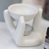 Helping Hand Oil Burner  - White - Image 2