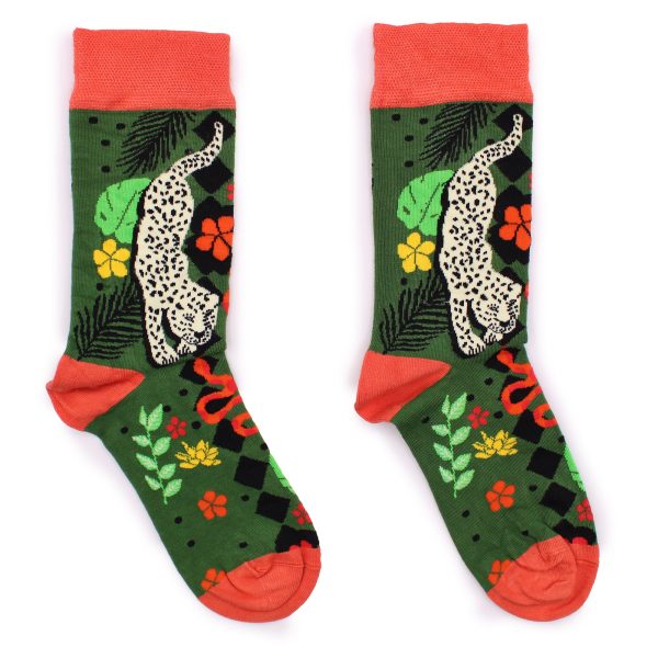 Hop Hare Bamboo Socks - Bali Jungle S/M - Image 2