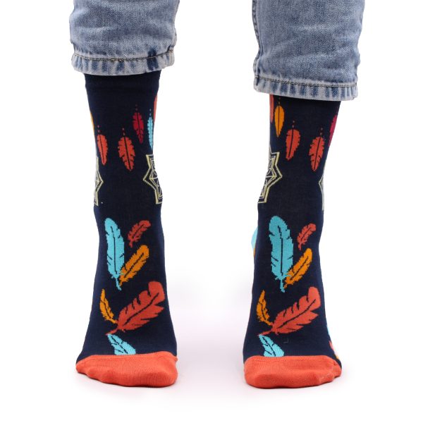 Hop Hare Bamboo Socks - Dreamcatcher S/M - Image 6