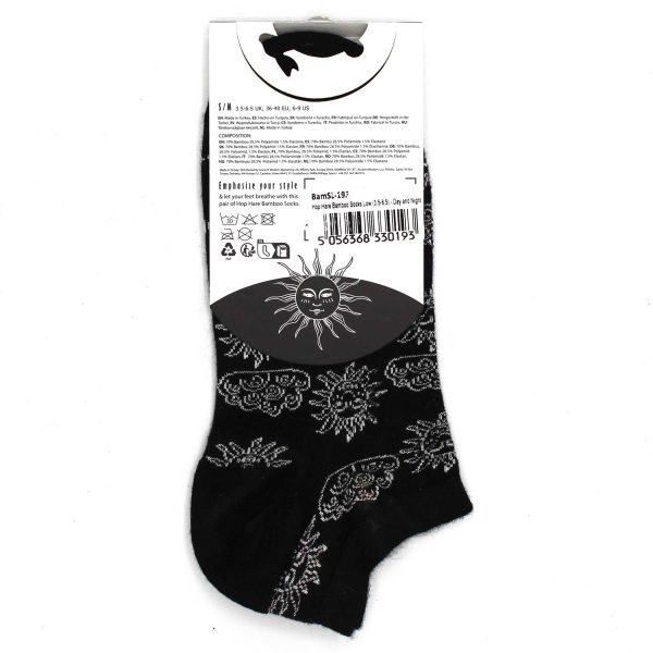 Hop Hare Bamboo Socks Low - Day and Night S/M - Image 4