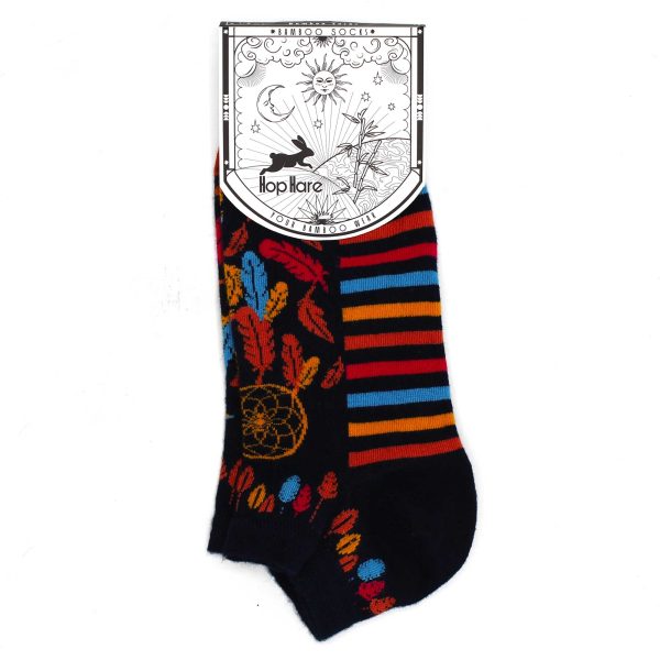 Hop Hare Bamboo Socks Low  - Dreamcatcher S/M - Image 3