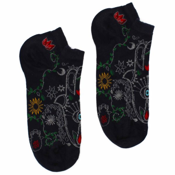 Hop Hare Bamboo Socks Low - Hamsa S/M - Image 2