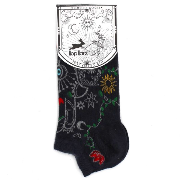 Hop Hare Bamboo Socks Low - Hamsa S/M - Image 3