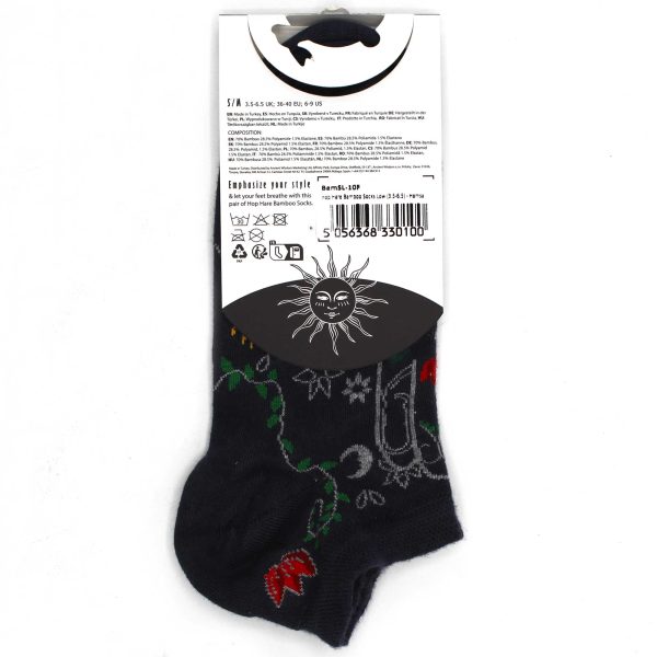 Hop Hare Bamboo Socks Low - Hamsa S/M - Image 4