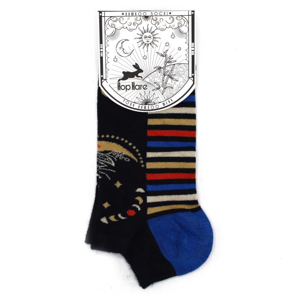 Hop Hare Bamboo Socks Low - Lunar Phases S/M - Image 3