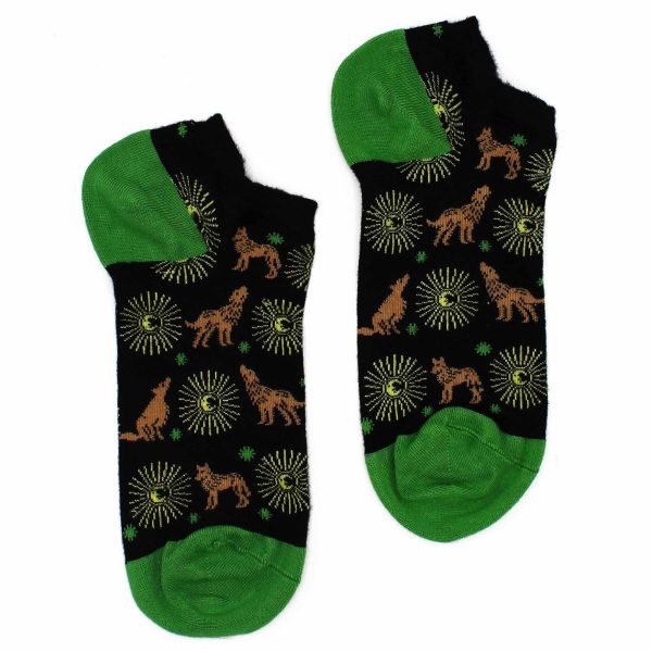 Hop Hare Bamboo Socks Low  - Moonlight Wolfs S/M - Image 2