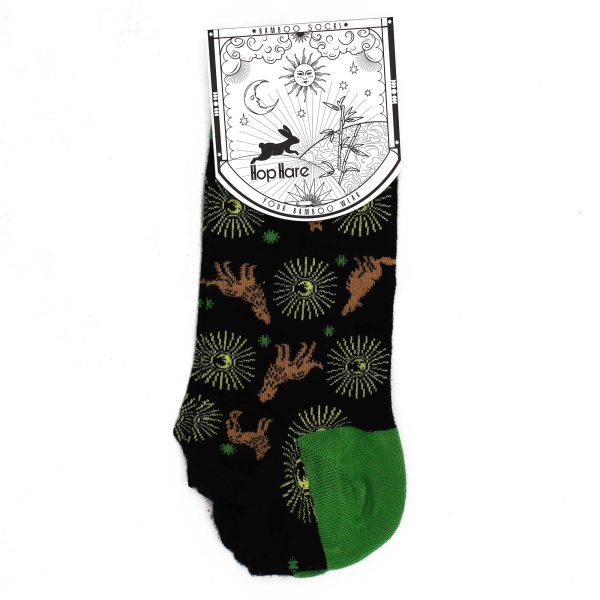 Hop Hare Bamboo Socks Low  - Moonlight Wolfs S/M - Image 3