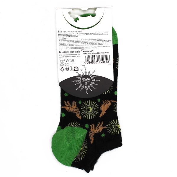 Hop Hare Bamboo Socks Low  - Moonlight Wolfs S/M - Image 4