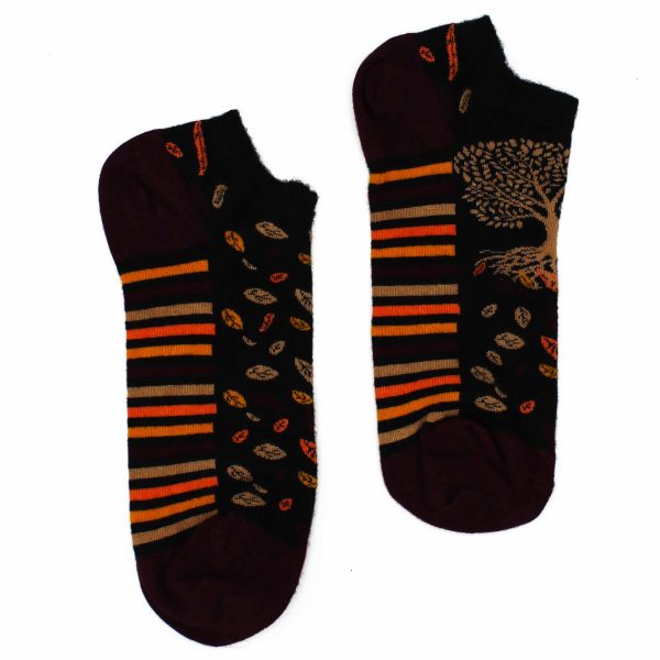 Hop Hare Bamboo Socks Low - Tree of Life S/M - Image 2