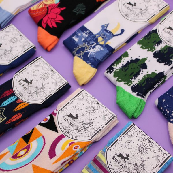 Hop Hare Bamboo Socks - Lucky Elephant¬†S/M - Image 5