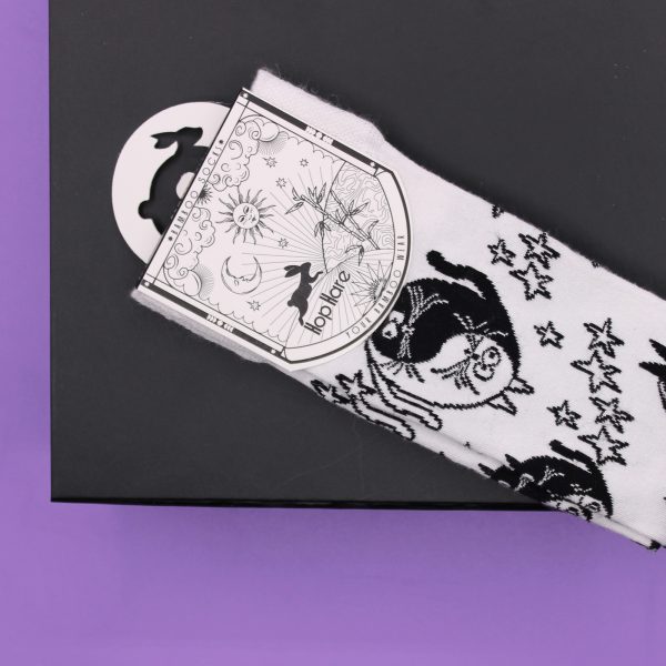 Hop Hare Bamboo Socks - Ying Yang S/M - Image 7