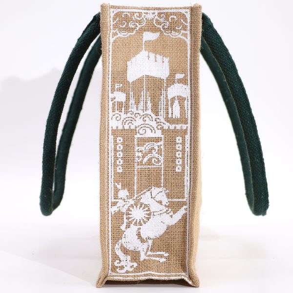 Hop Hare Jute Big Bag - I am Brave - Image 4