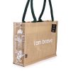 Hop Hare Jute Big Bag - I am Brave - Image 9