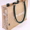 Hop Hare Jute Big Bag - I am Strong - Image 3