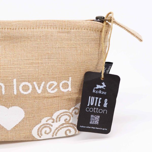 Hop Hare Pouch - I am Loved - Image 2