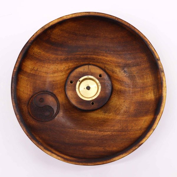 Incense Stick & Cone Burner Disc - Ying & Yang - Image 2