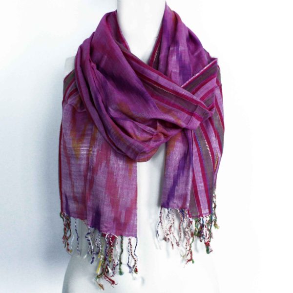 Indian Boho Scarves - 56x183cm - Random Blues - Image 3