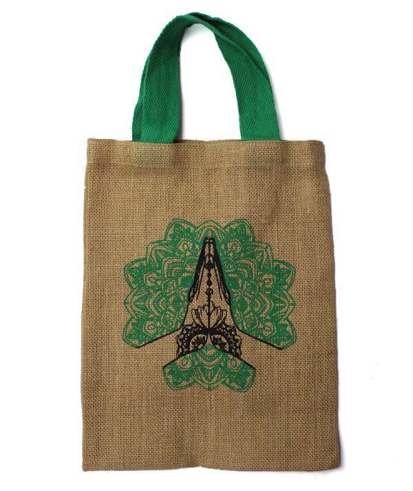Jute Tote Bag - 5 assorted mystic designs - Image 4