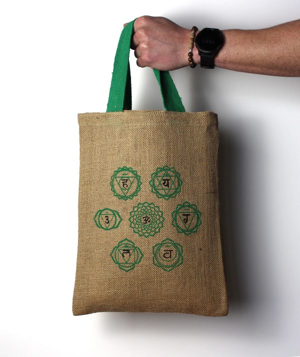 Jute Tote Bag - 5 assorted mystic designs - Image 9
