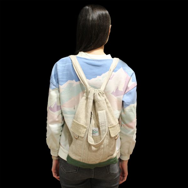 Laptop Backpack - Hemp & Cotton - Image 5