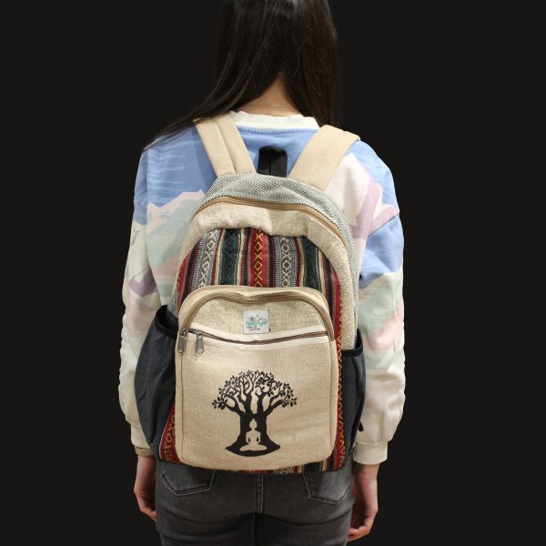 Large Backpack - Bohdi Tree Design - Image 7