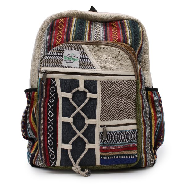 Large Backpack - Rope & Pockets Style - Image 4