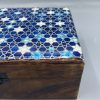 this box features an enchanting blue stars design that adds a touch of celestial elegance to your storage solutions.Crafted with precision and care
