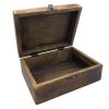 this larger-sized box seamlessly combines the warmth of wood with the eye-catching allure of glazed ceramic.Crafted with meticulous attention to detail