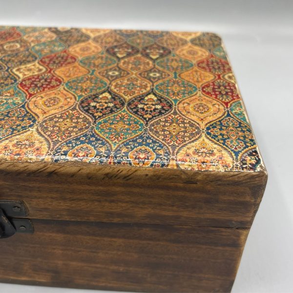 designed to add a touch of cultural richness to your space. This sizable box