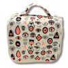 Large Multi Eyes Cotton Canvas Toilet Bag