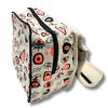 Large Multi Eyes Cotton Canvas Toilet Bag - Image 3