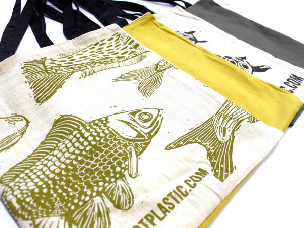 Lrg 2x4oz Reversable Cotton Bag 38x42cm - (2 designs) - Image 3
